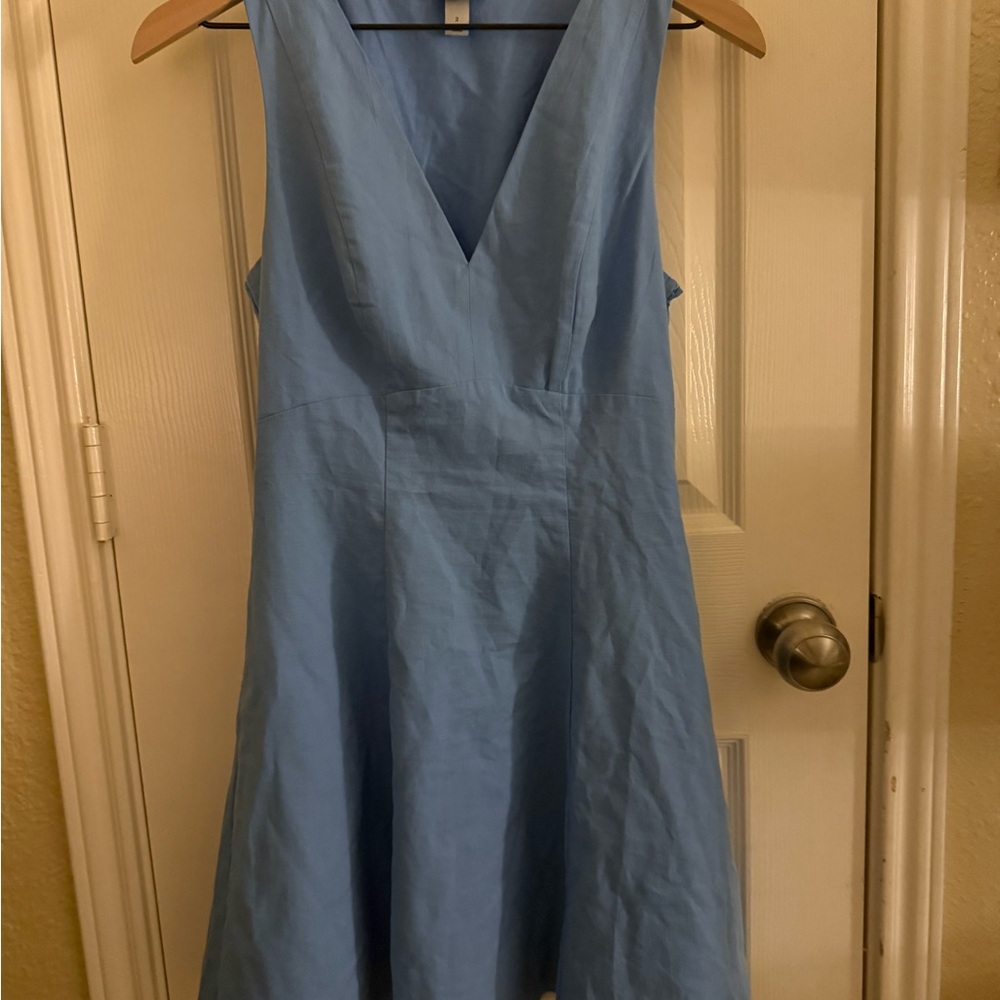 a new day Light Blue Midi Dress